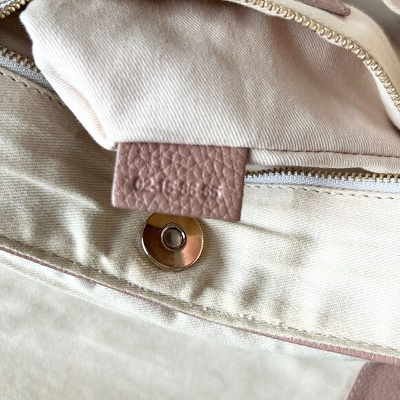 See by Chloe Leather Crossbody Bag in Pink Pebbled Leather - Picture 6 of 9